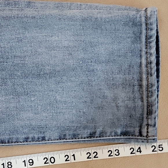 Kut from the Kloth Distressed BARDOT Crop Skinny Boyfriend Jeans Size 4 EUC - Picture 13 of 16